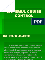 Sistemul Cruise Control