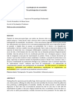 Artigo - A Patologização Da Normalidade