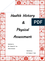 Health History & Physical Assessment