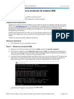 5.3.1.3 Lab - Observing DNS Name Resolution