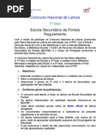 Regulamento Do Concurso de Leitura 08 09