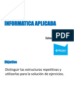 Estructuras Repetitivas