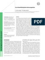 Climate Change E¡ects On B Ene Cial Plant Microorganisminteractions