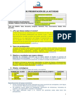 Formato de Presentación de La Actividad