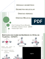 Geometria molecular e orbitais híbridos