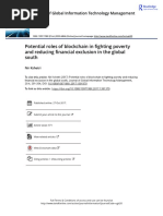 Potential Roles of Blockchain in Fighting Poverty and Reducing Financial Exclusion in the Global South