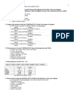 THE COMPARATIVE AND SUPERLATIVE ADJECTIVES.doc