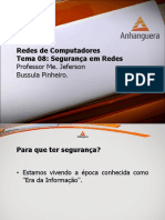 VA Redes de Computadores Aula 08 Tema 08 PDF