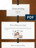 Homeschooling Edu 280 PDF Portfolio