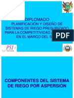  Componentes Del Sistema de Riego Por Aspersion