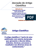 Elaboracao de Artigo Cientifico