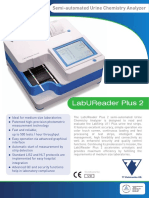 Labureader Plus 2: Semi-Automated Urine Chemistry Analyzer