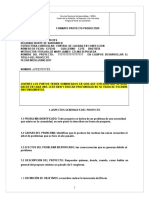 A06 Formato Proyecto Productivo 2018 Guillermo Cote Bautista 11 Grado