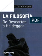 Filosofía Descartes Heidegger