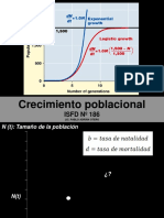 Crecimiento Poblacional (2018) Parte I