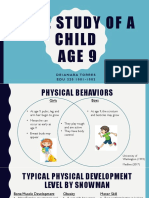 Case Study of A Child Age 9 Alaina PDF