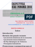 Perspectivas Económicas Panamá 2018a