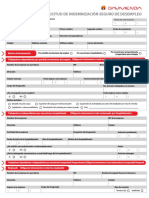 Solicitud Indemnizacion Desempleo