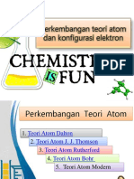 Perkembangan Teori Atom Dan Konfigurasi Elektron