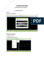 Clases de Sap 2000