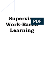 Supervise Work-Based Learning