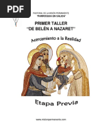Primer Taller de Parroquia en Salida