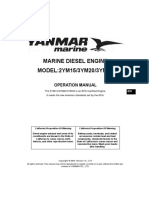 2YM15 Operators Manual