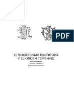 Dialnet ElTejidoComoEscrituraYElOrdenFemenino 2186814 PDF