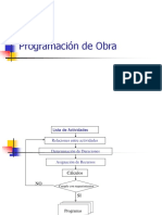 Programacion de Obra