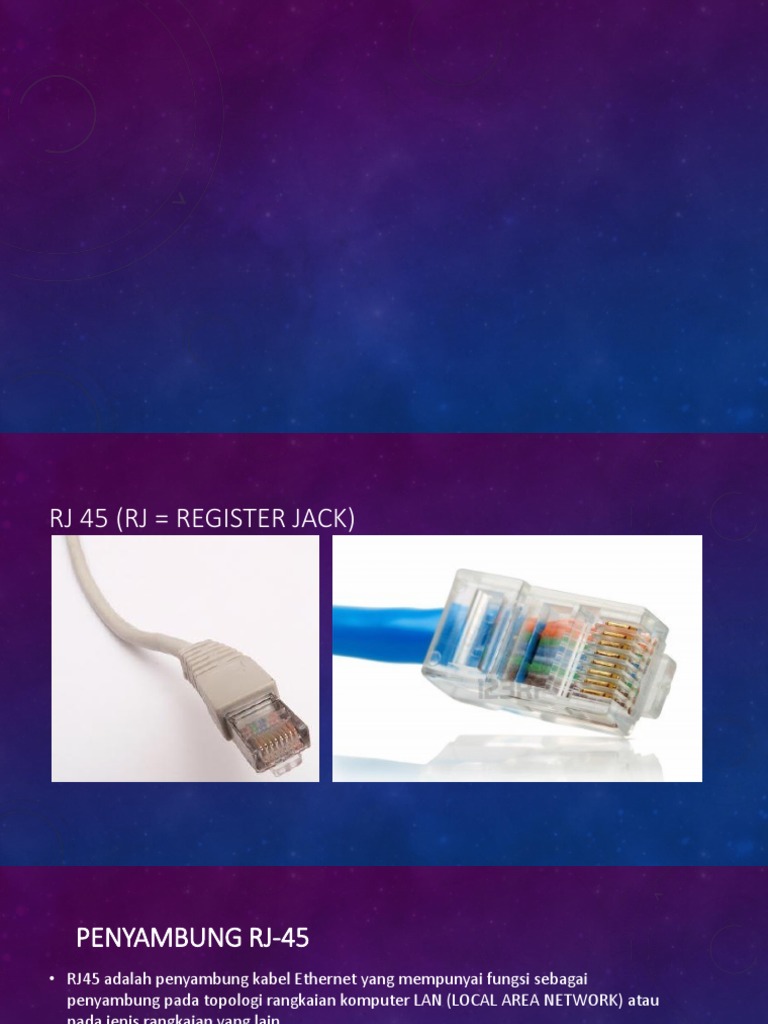 Kabel rj45 | PDF