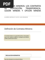 Derecho Minero