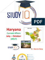 Haryanacurrentaffairs Julyto October 2017