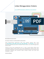 Lampu Lalu Lintas Menggunakan Arduino UNO