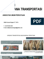 Kuliah Prasarana Transportasi (Angkutan Umum Perkotaan)