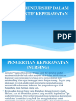 Entrepreneurship Dalam Perspektif Keperawatan