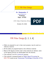 Fir Filter Design