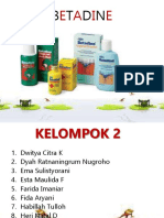 Betadine Kelompok 2