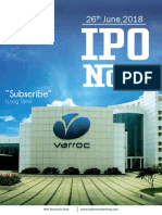 IMV IPO Note On Varroc Engineering