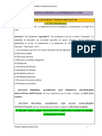 Analisis Normativo - ACNEE-Diversidad PDF