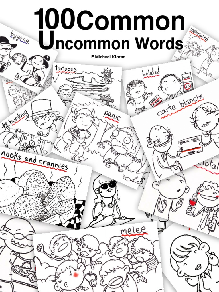 100 Uncommon English Words Explained | PDF | Vocabulary | Linguistic ...