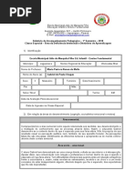 Professora Maria Pastora — Relatório de Acompanhamento — 2018