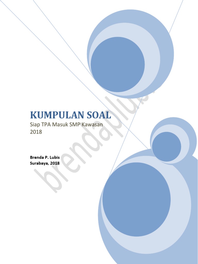 Contoh Soal Psikotes Masuk Sma Pdf Soalsoal Psikotes