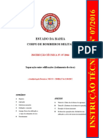 IT07 SEPARAÇÃO ENTRE EDIFICAÇÕES(ISOLAMENTO DE RISCO).pdf