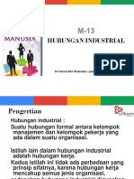 M13 Hubungan Industri