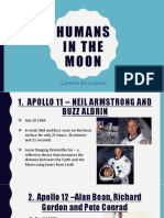 Humans in The Moon