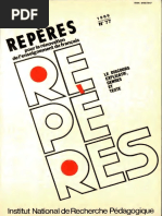 Repères Nº 77 - 1989