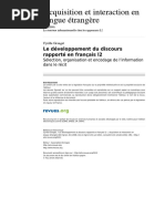 Aile 3212 26 Le Developpement Du Discours Rapporte en Francais l2