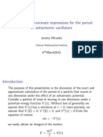 Exact and Approximate Expressions For The Period of Anharmonic Oscillators
