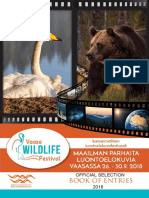 VAASA WILDLIFE  FESTIVAL- Official Selection 2018