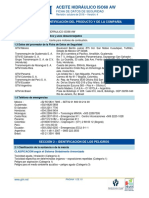 HDS - Aceite Hidraulico Iso 68 PDF